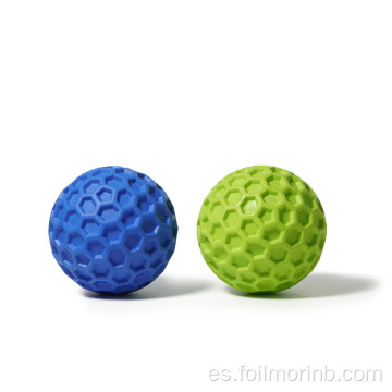 Pelota de golf duradera de goma del juguete del masticar del perro